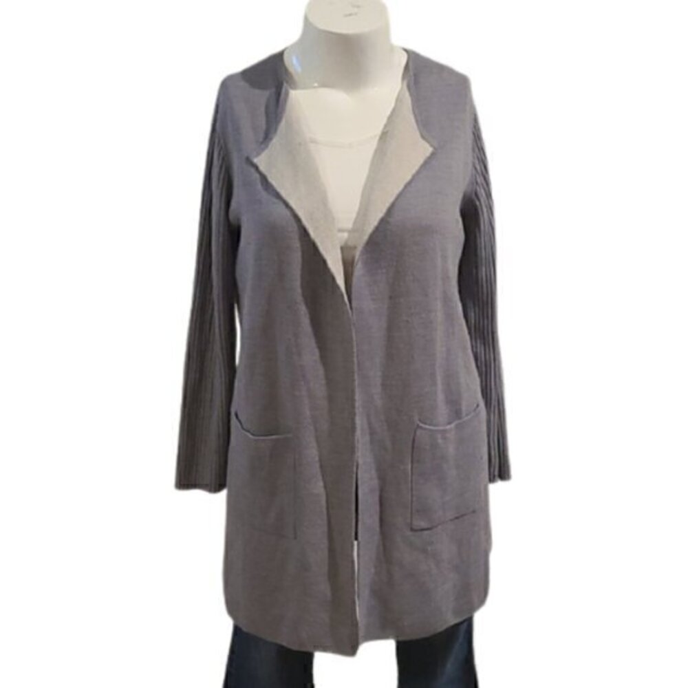 [Canda] Gray Open Cardigan- Size M